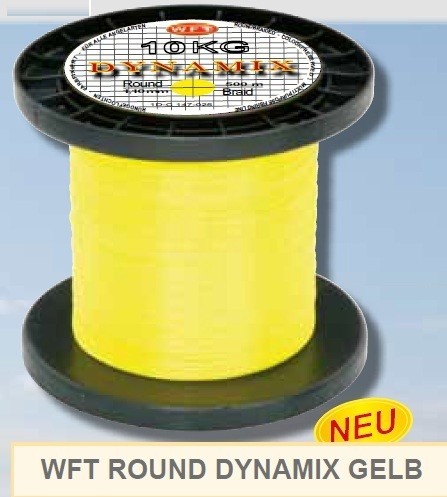 WFT Round Dynamix 600m geflochtene Schnur Angelschnur Meeresschnur WFT